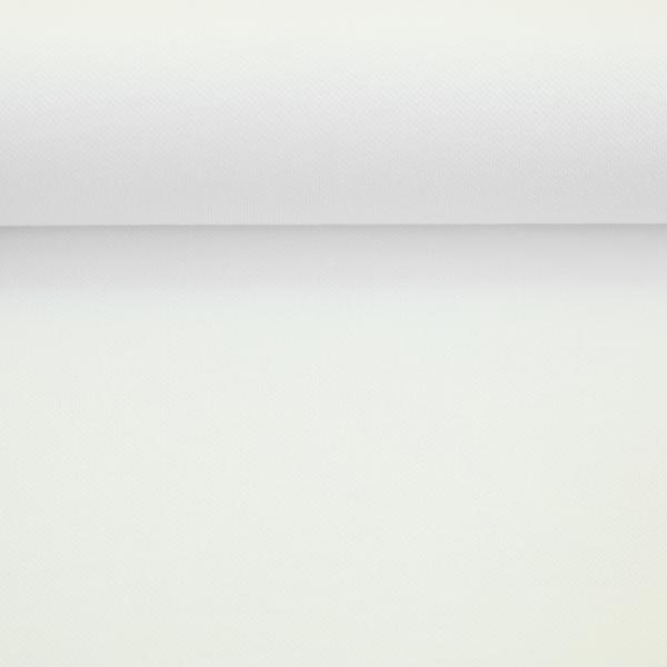 Piquejersey Uni Weiß by Swafing 